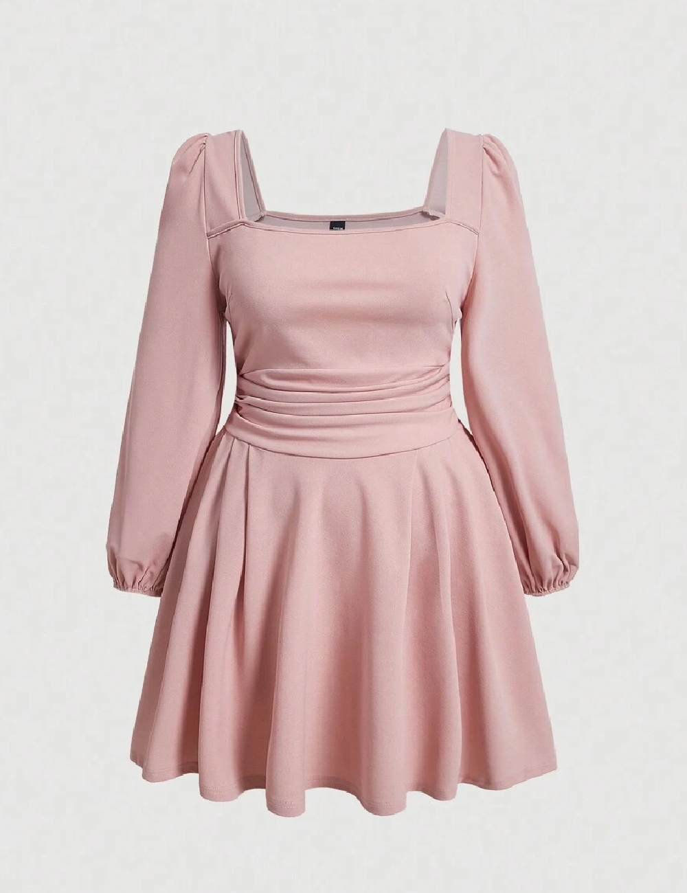 Rochie scurta SHEIN CURVE, roz