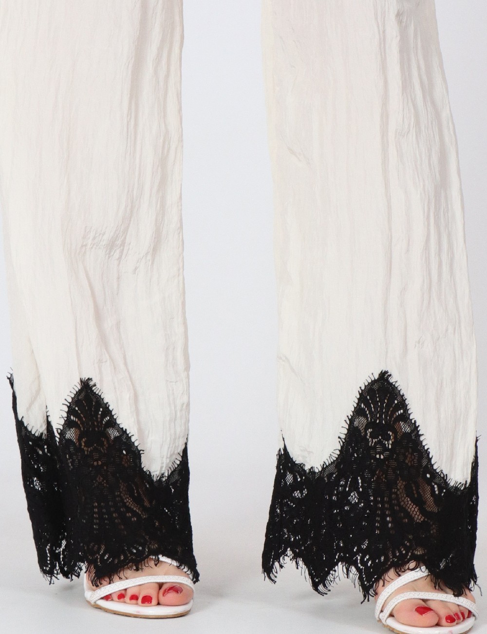 Pantaloni Vero Moda, ecru - 1 | YEO