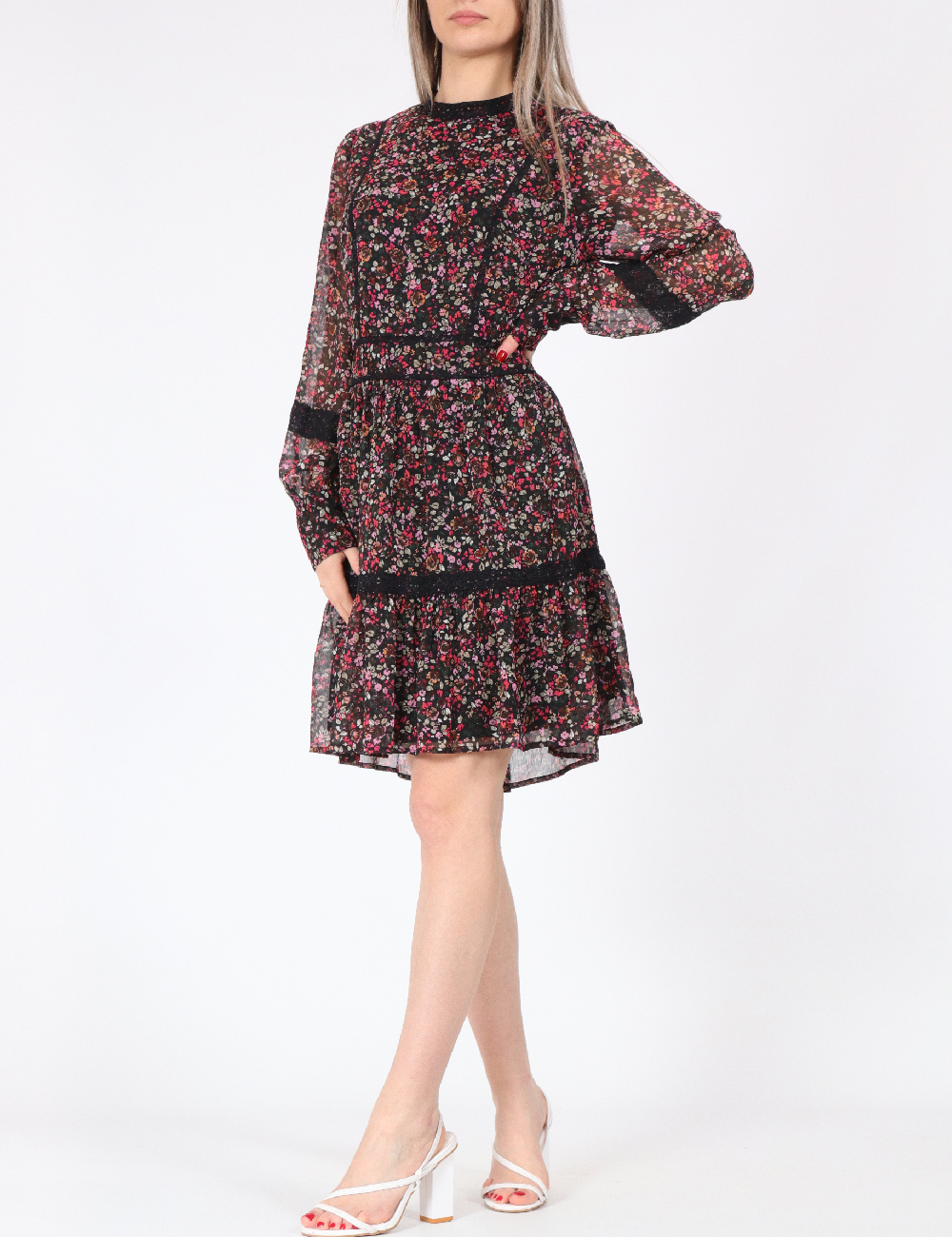 Rochie scurta Vero Moda, mix culori