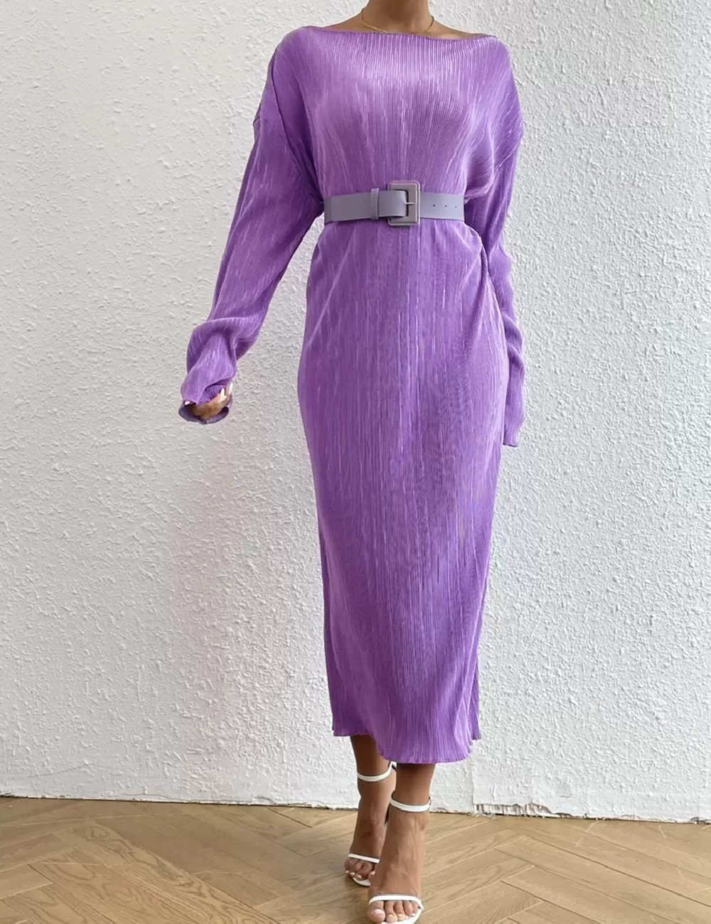 Rochie medie SHEIN, mov - 1 | YEO