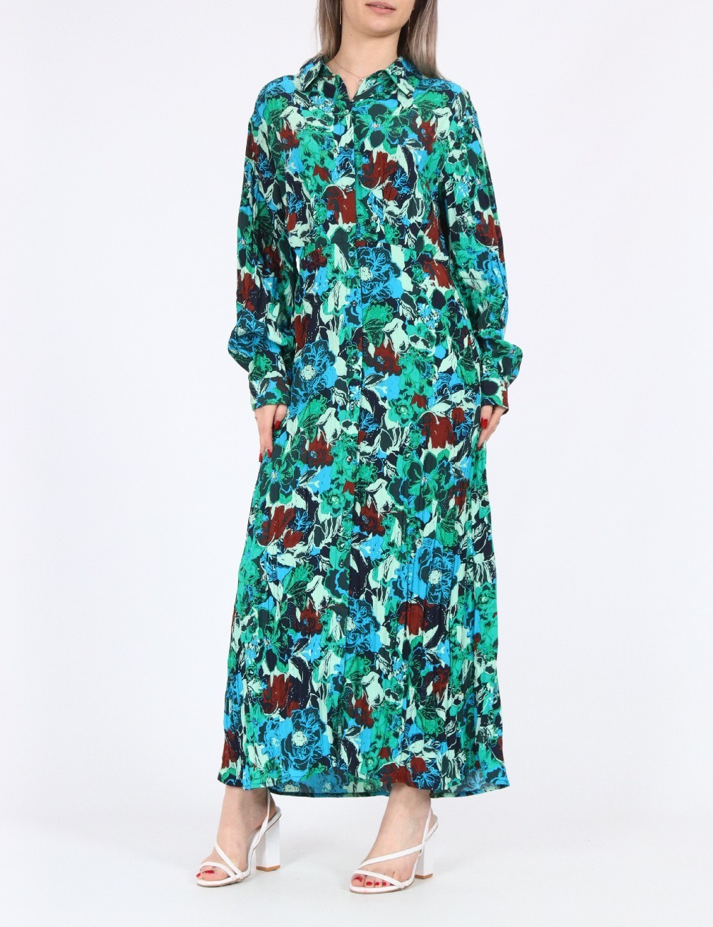 Rochie lunga Vero Moda, mix culori - 1 | YEO