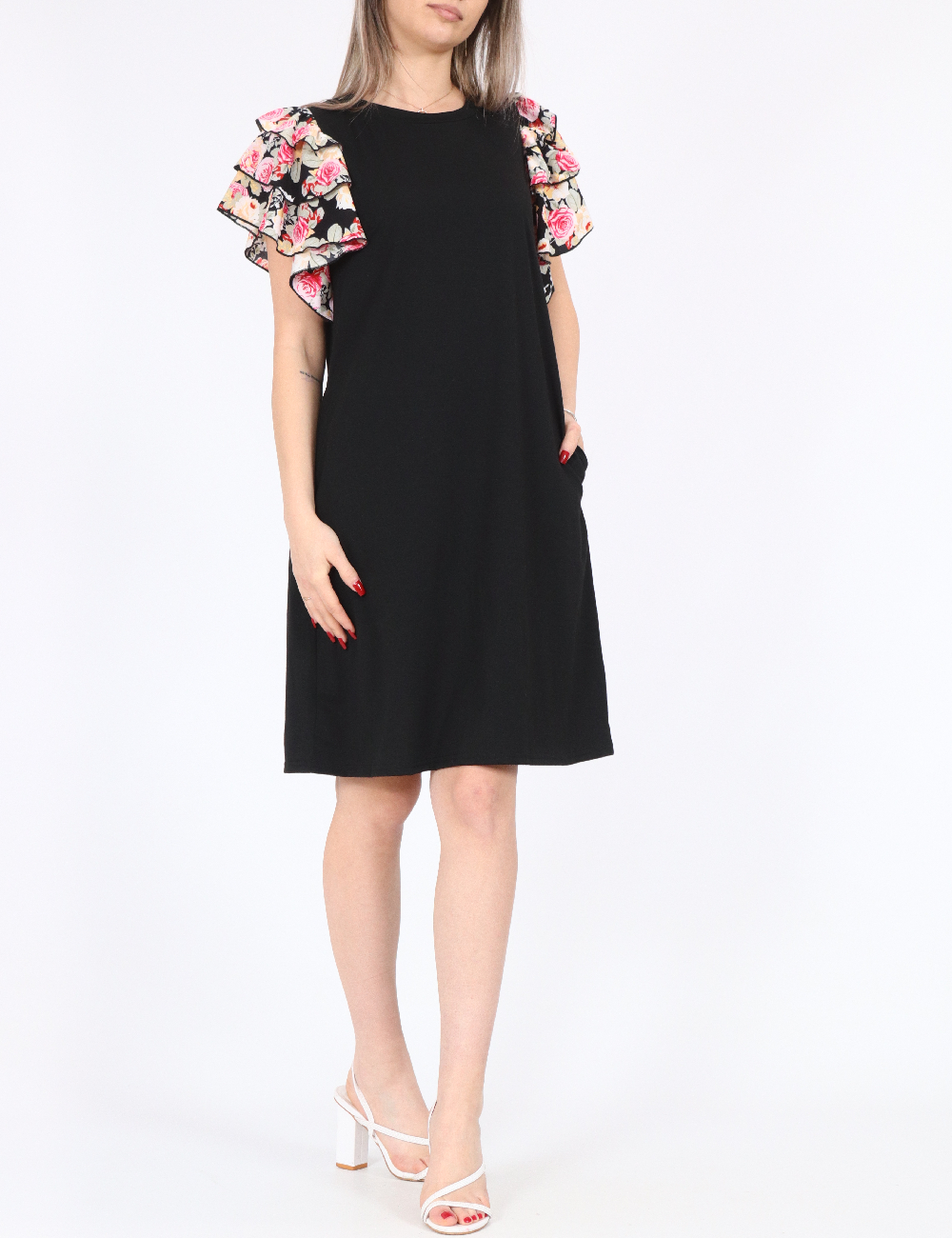 Rochie scurta SHEIN, negru - 1 | YEO
