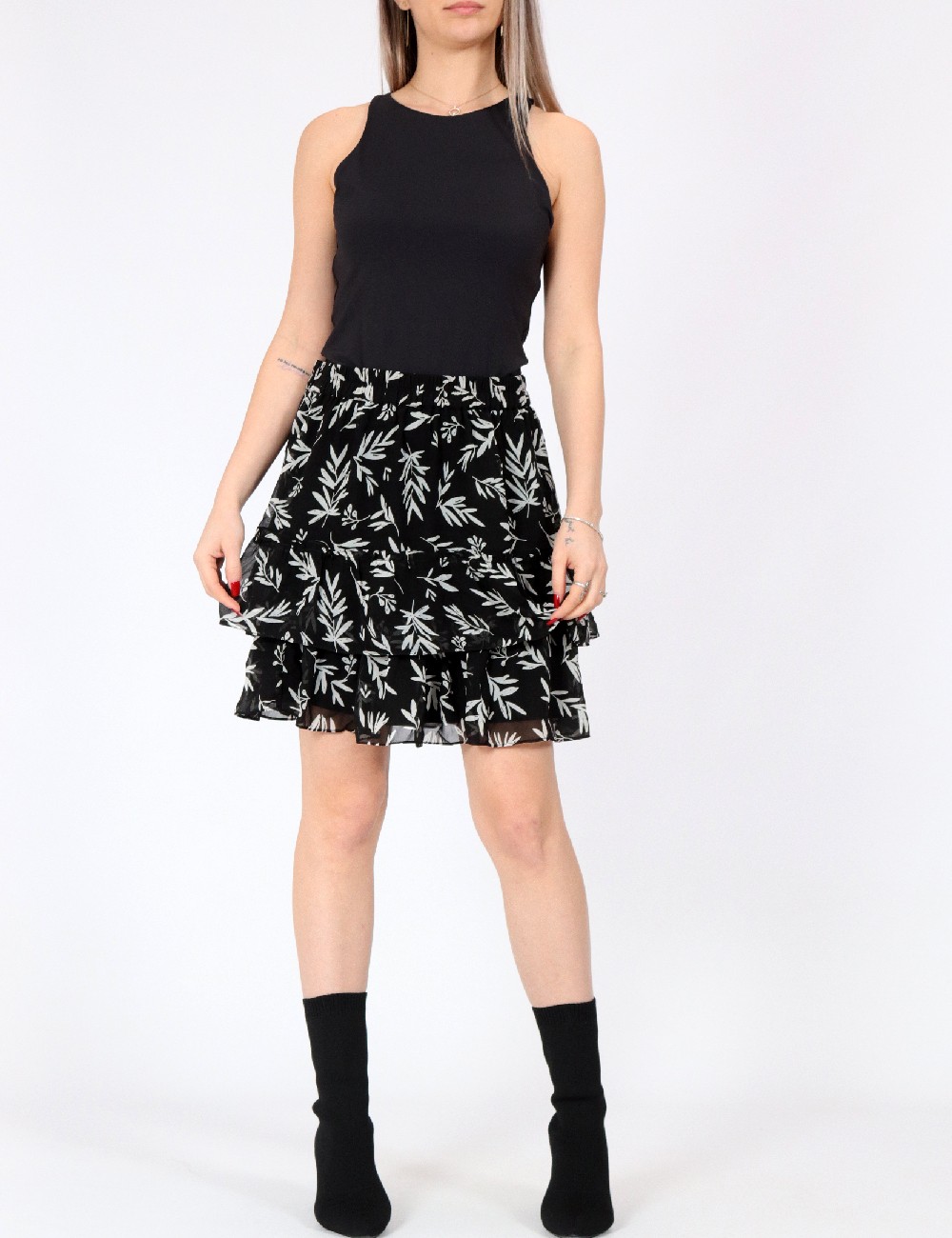 Fusta Vero Moda, negru - 1 | YEO