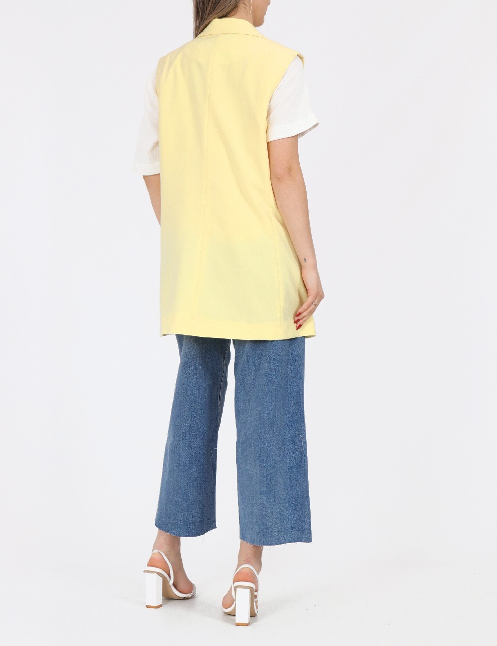 Vesta Vero Moda, galben - 1 | YEO