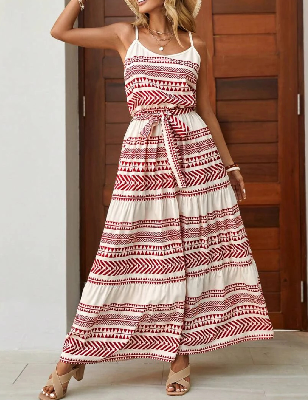 Rochie lunga SHEIN, ecru