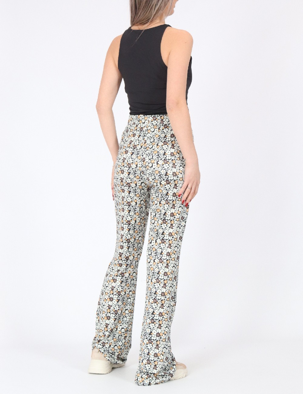 Pantaloni Pieces, floral - 1 | YEO