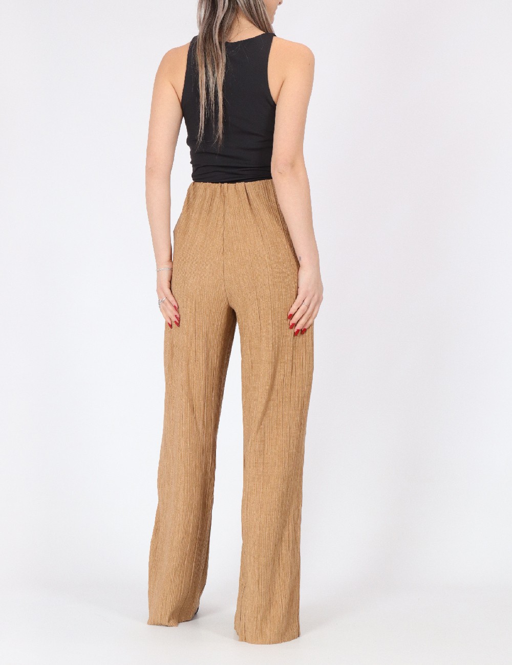 Pantaloni Jacqueline de Yong, maro - 1 | YEO