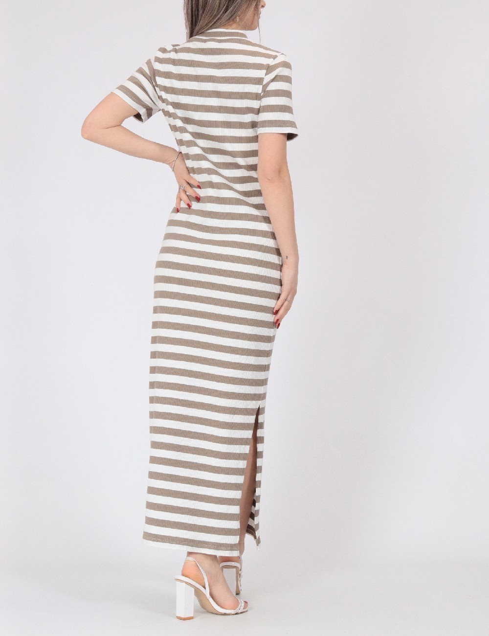 Rochie lunga Noisy May, maro - 1 | YEO