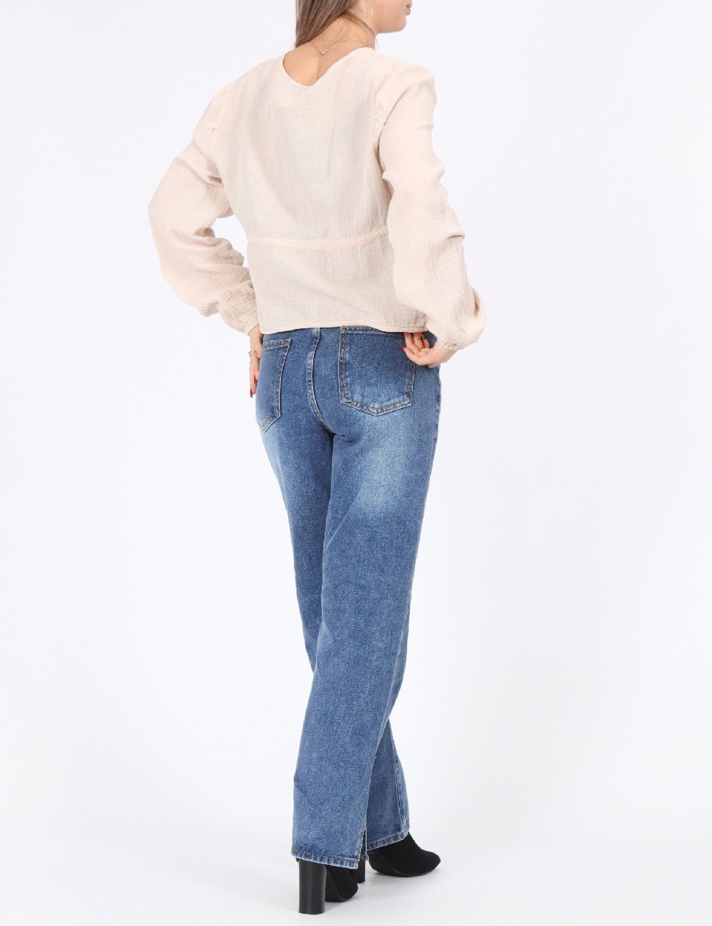 Bluza Pieces, crem - 1 | YEO