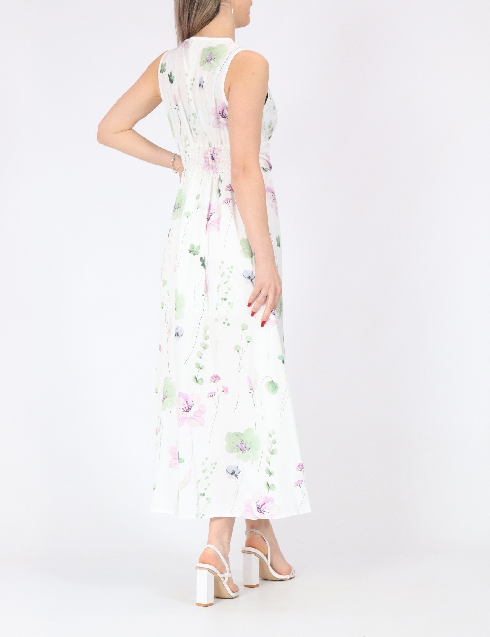 Rochie medie SHEIN, alb - 1 | YEO