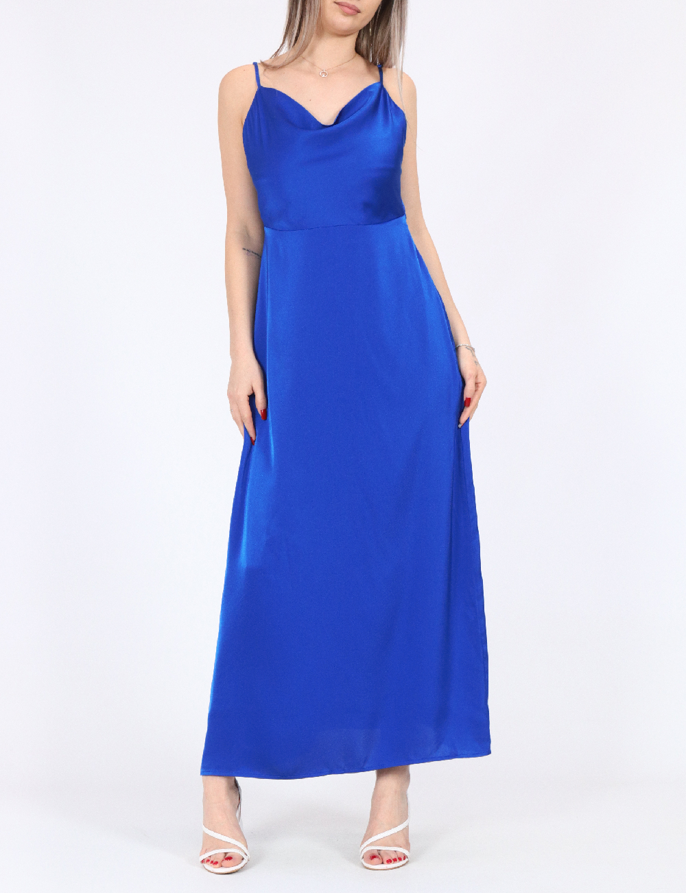 Rochie lunga SHEIN, albastru