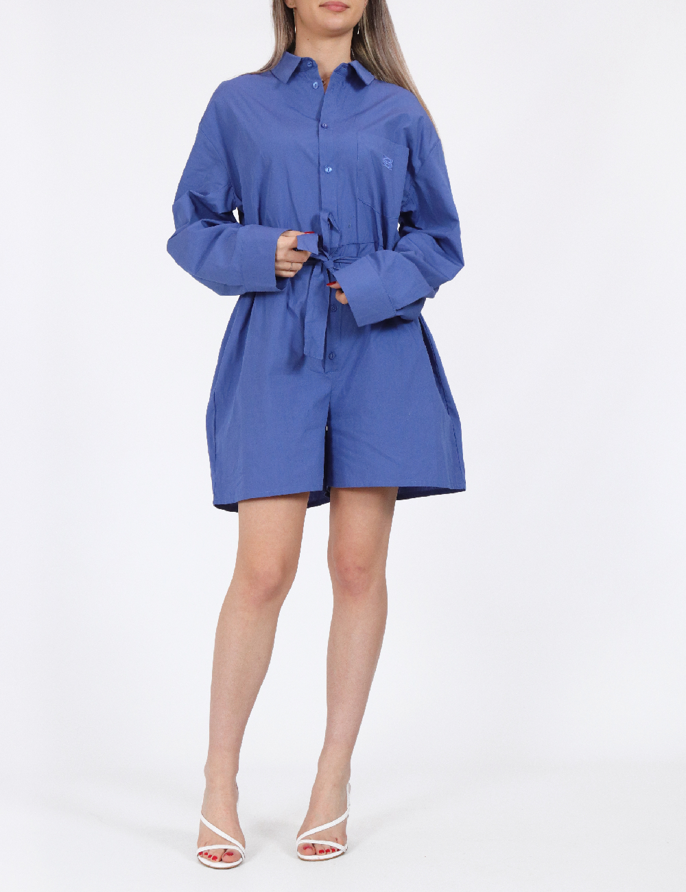 Rochie medie Noisy May, albastru