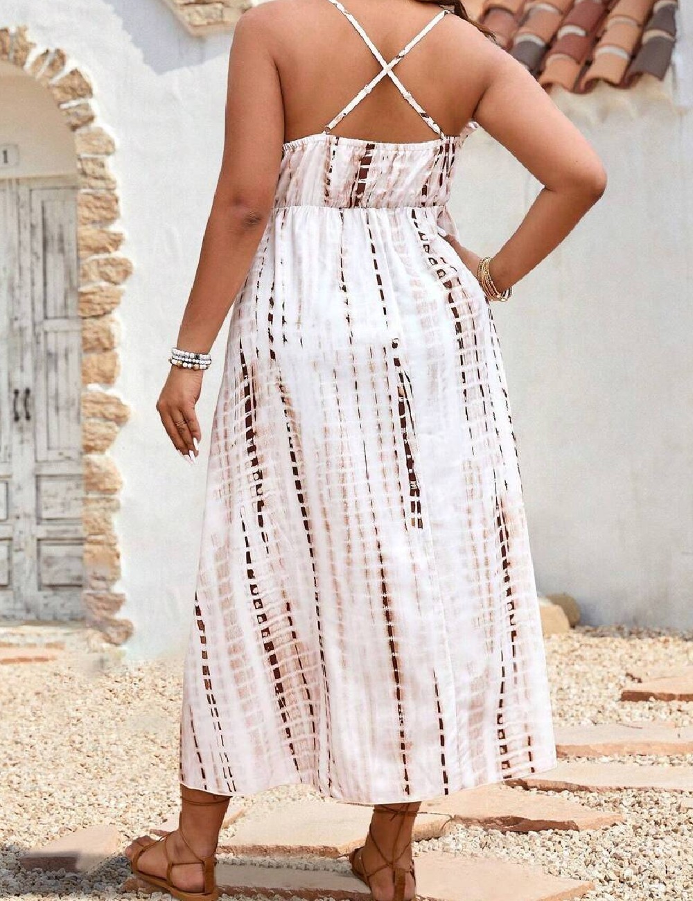 Rochie medie SHEIN CURVE, alb - 1 | YEO