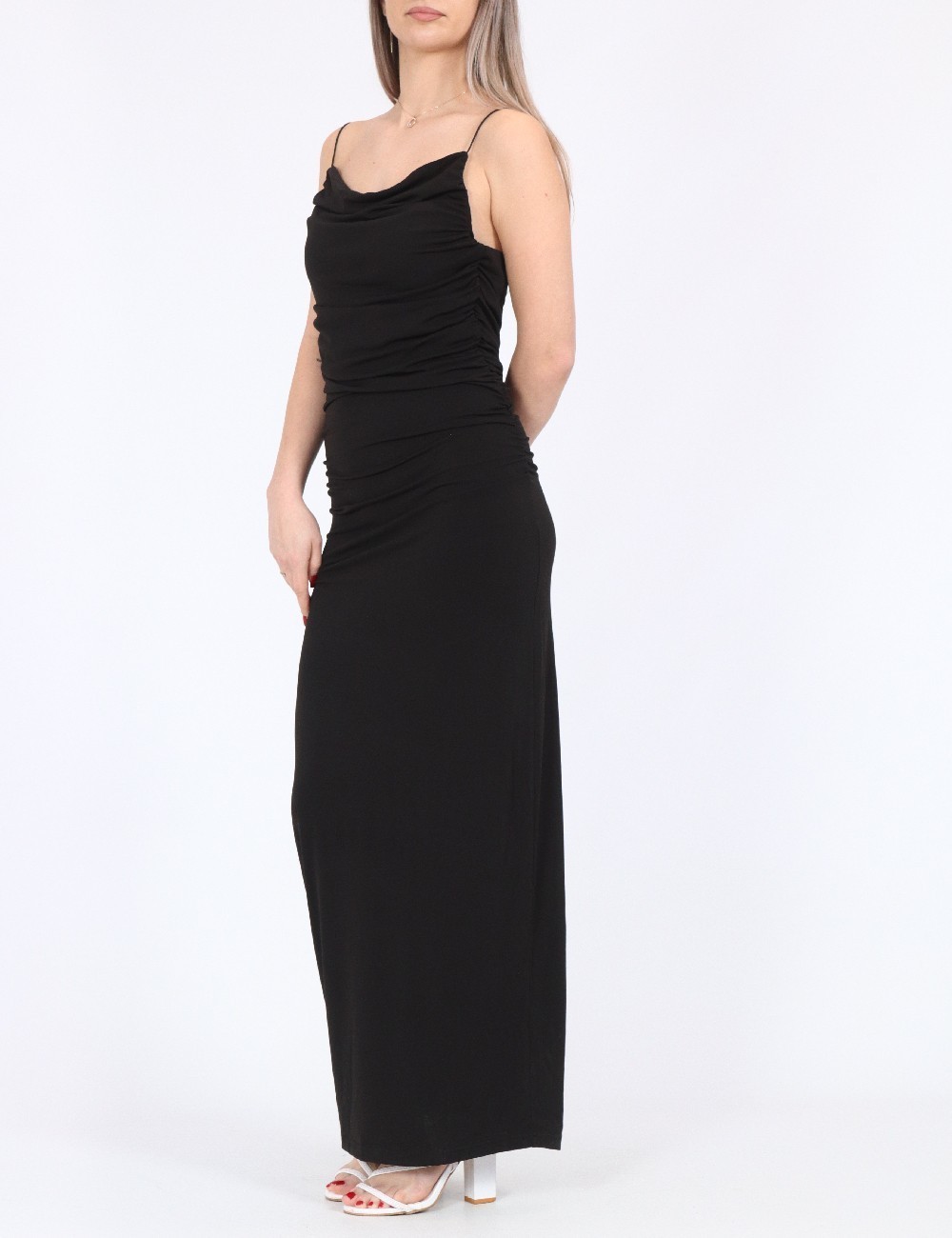 Rochie lunga Only, negru - 1 | YEO