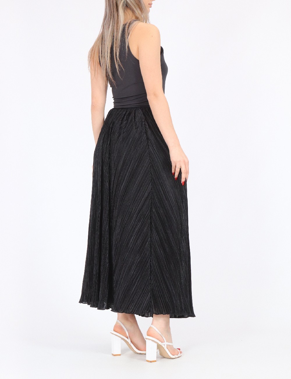 Fusta SHEIN, negru - 1 | YEO