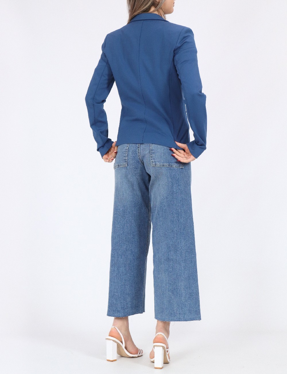 Sacou Only, albastru - 1 | YEO