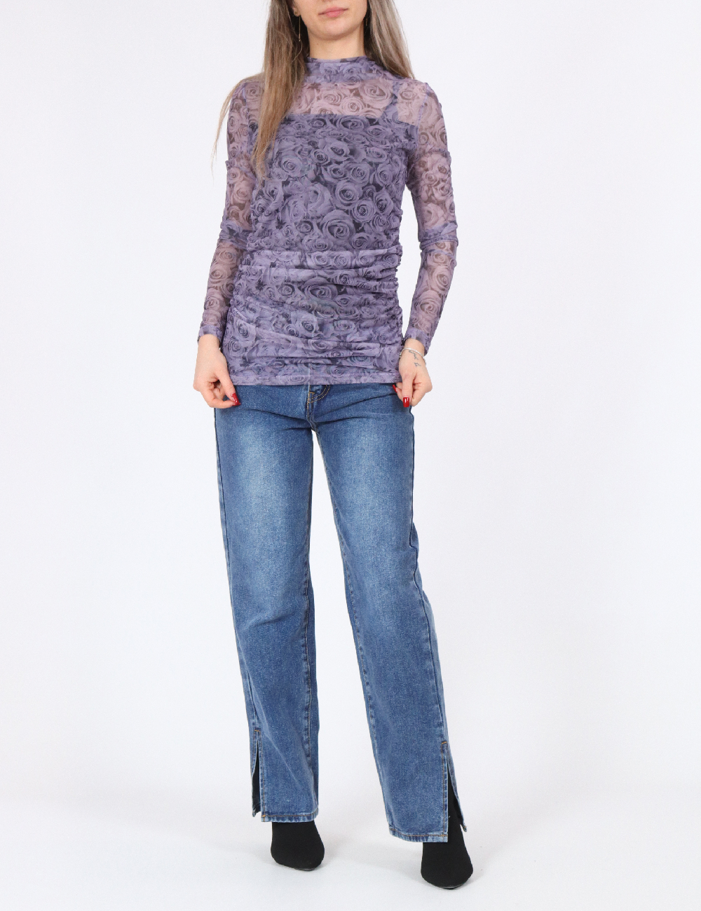 Bluza Noisy May, mov