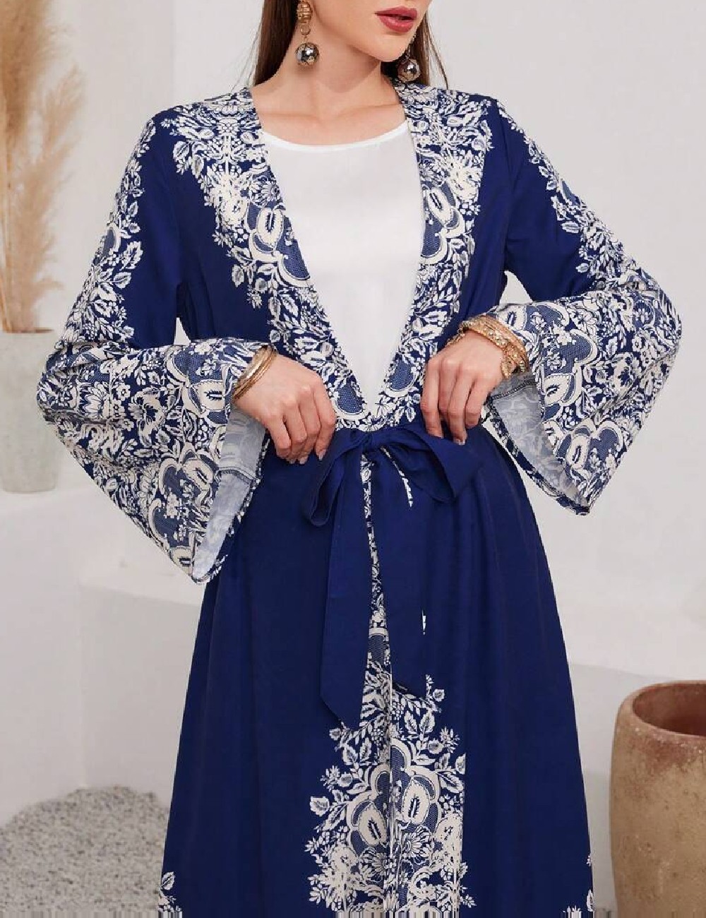 Kimono SHEIN, albastru - 1 | YEO