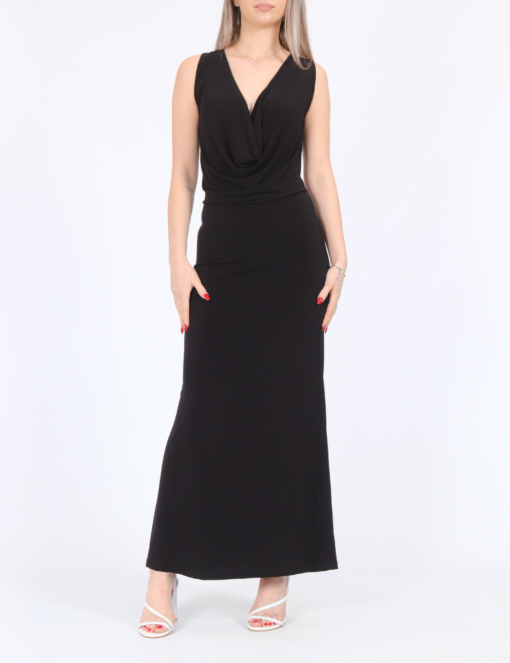 Rochie lunga Noisy May, negru