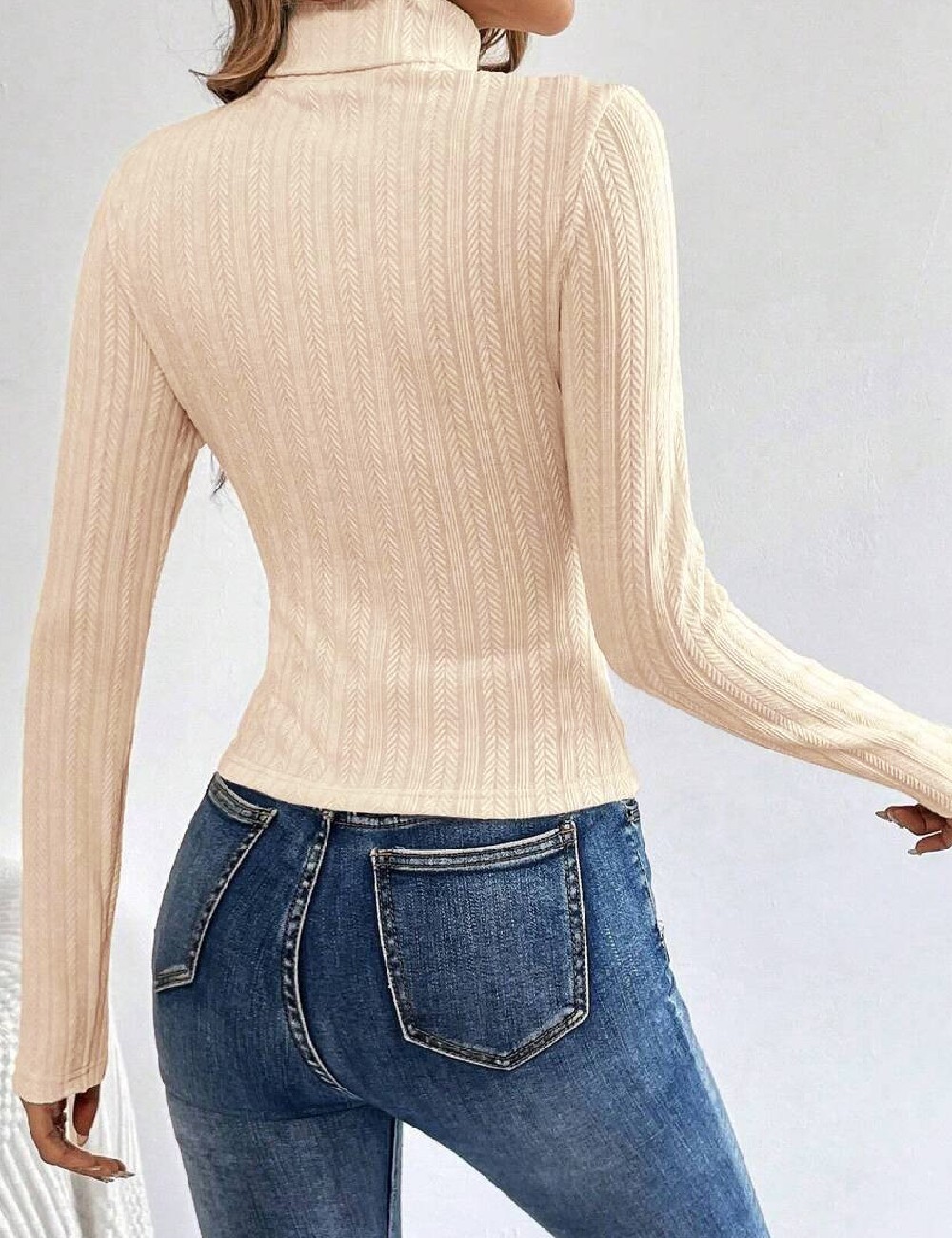 Bluza SHEIN, crem - 1 | YEO