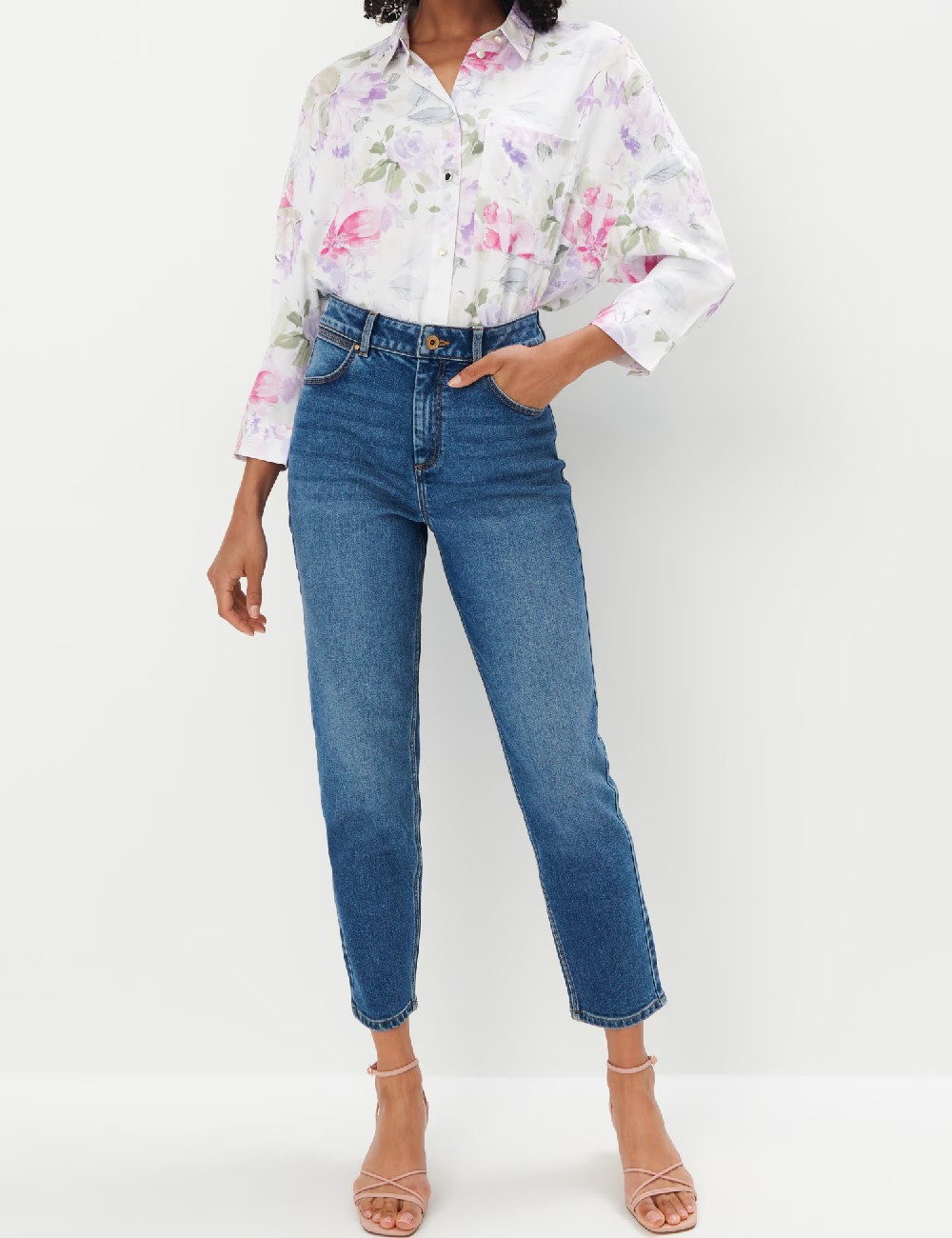 Camasa Mohito, floral print - 1 | YEO