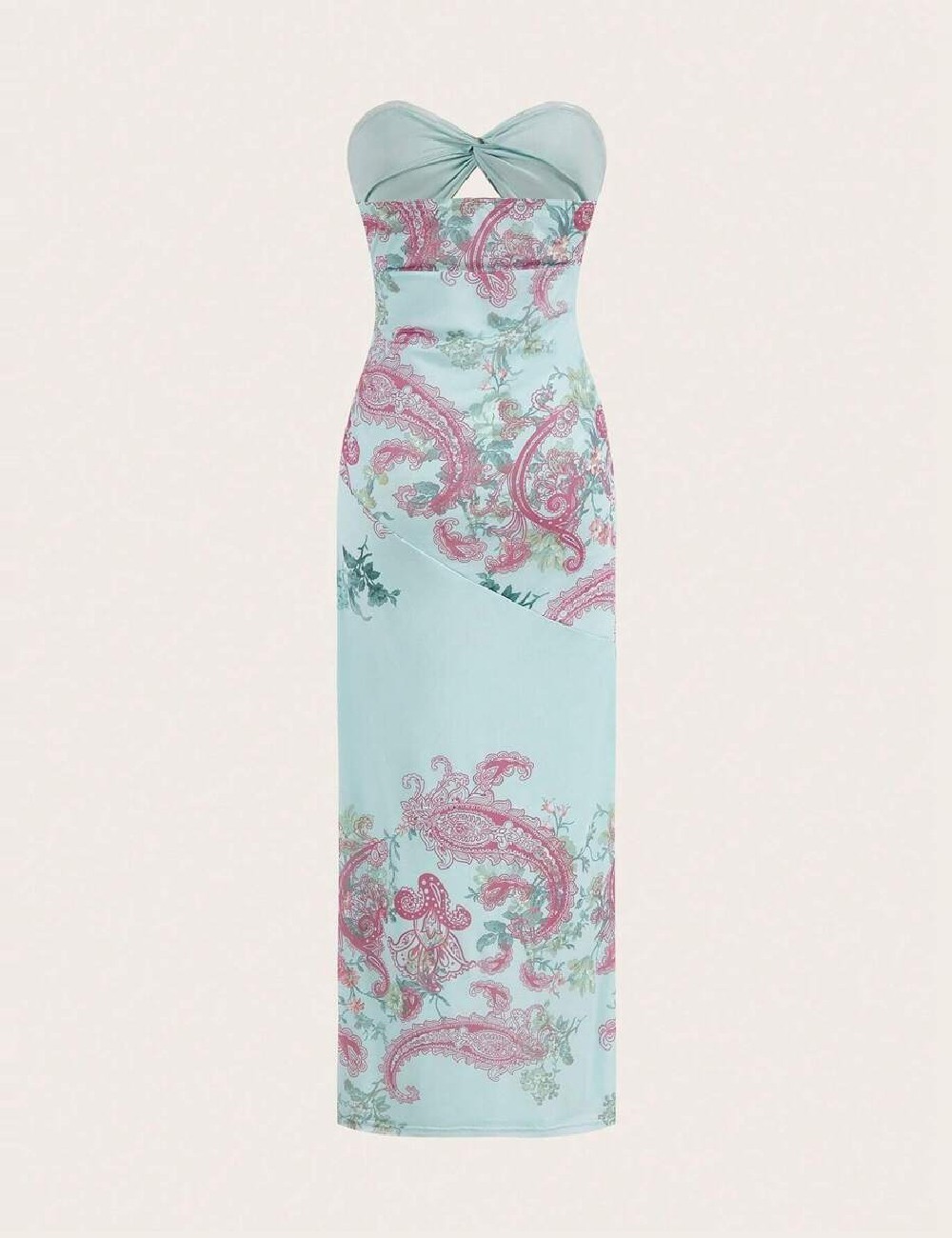 Rochie medie SHEIN, bleu - 1 | YEO