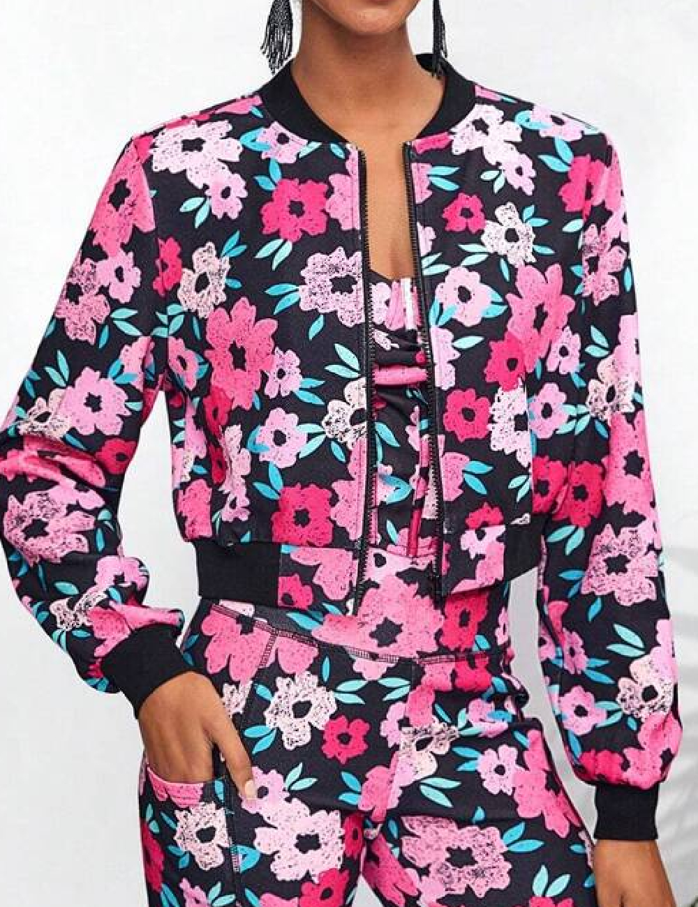 Jacheta SHEIN, floral print