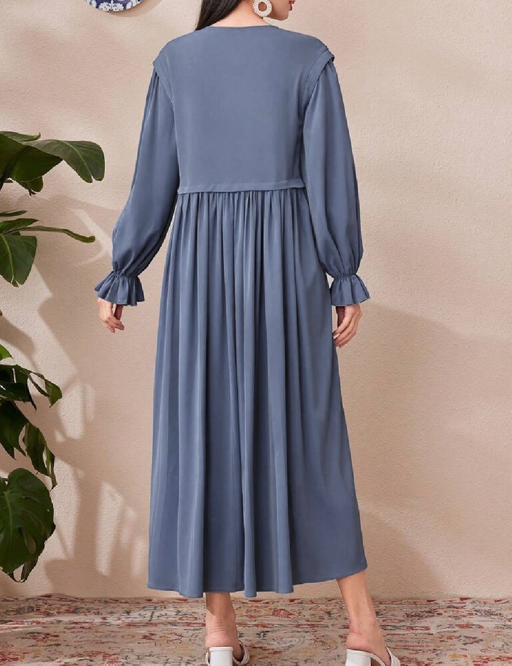 Rochie medie SHEIN, albastru - 1 | YEO