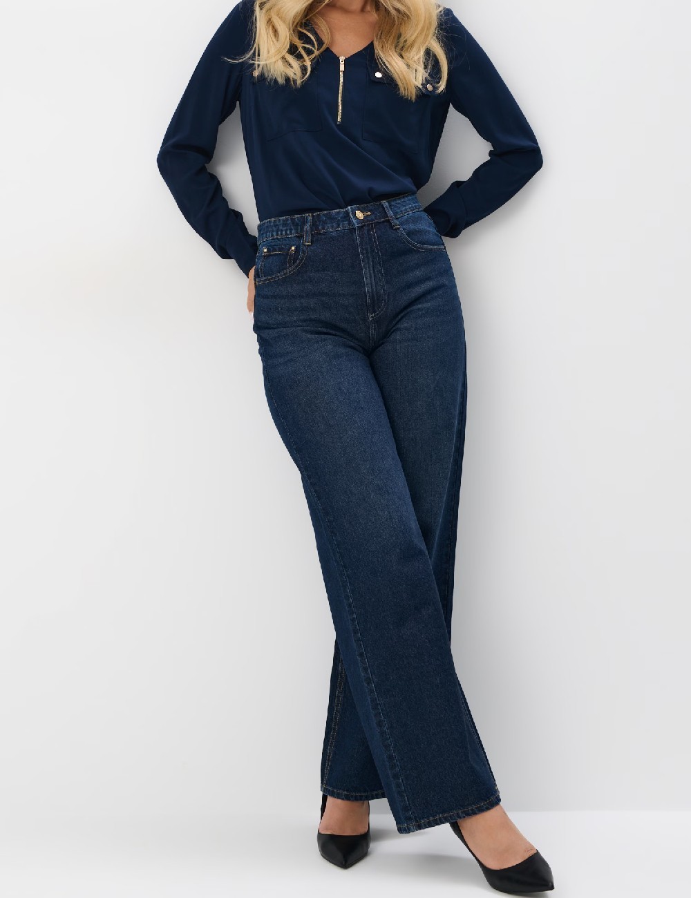 Bluza Mohito, bleumarin - 1 | YEO
