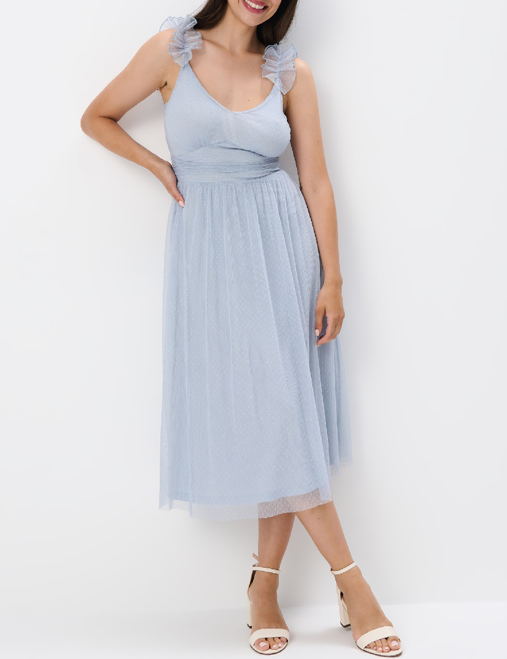 Rochie medie Mohito, albastru