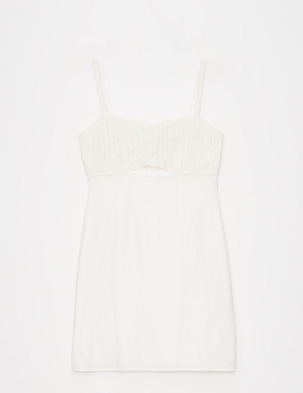 Rochie scurta Mohito, alb - 1 | YEO