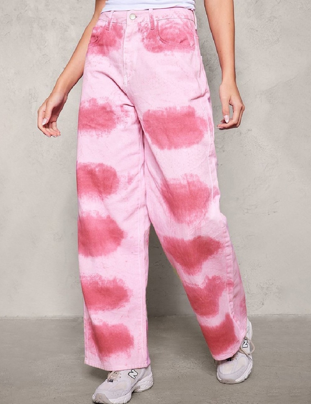 Blugi PRETTYLITTLETHING, roz - 1 | YEO