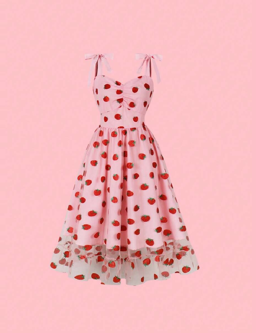 Rochie medie SHEIN, roz