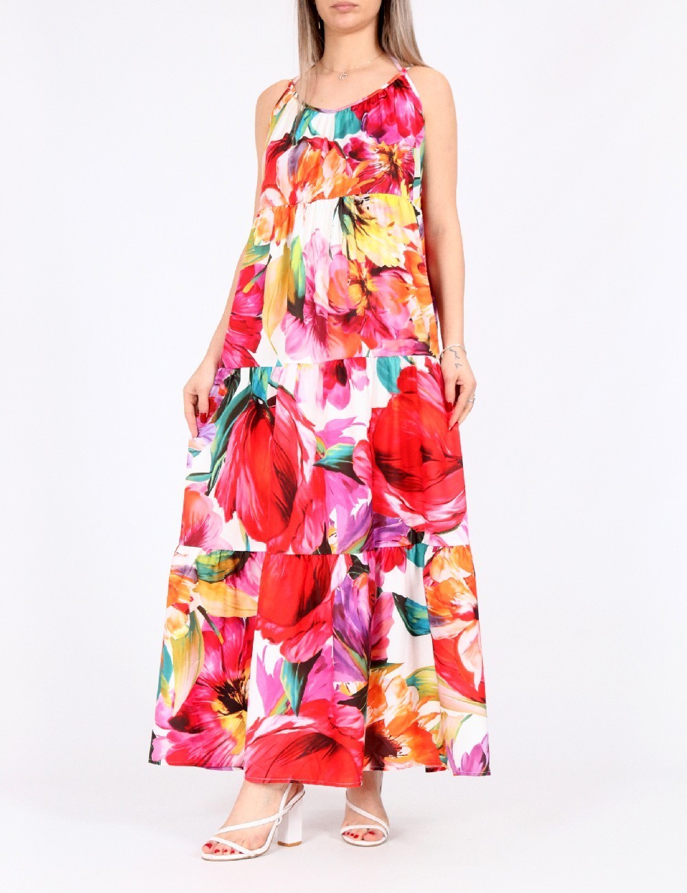 Rochie lunga SHEIN, floral print - 1 | YEO