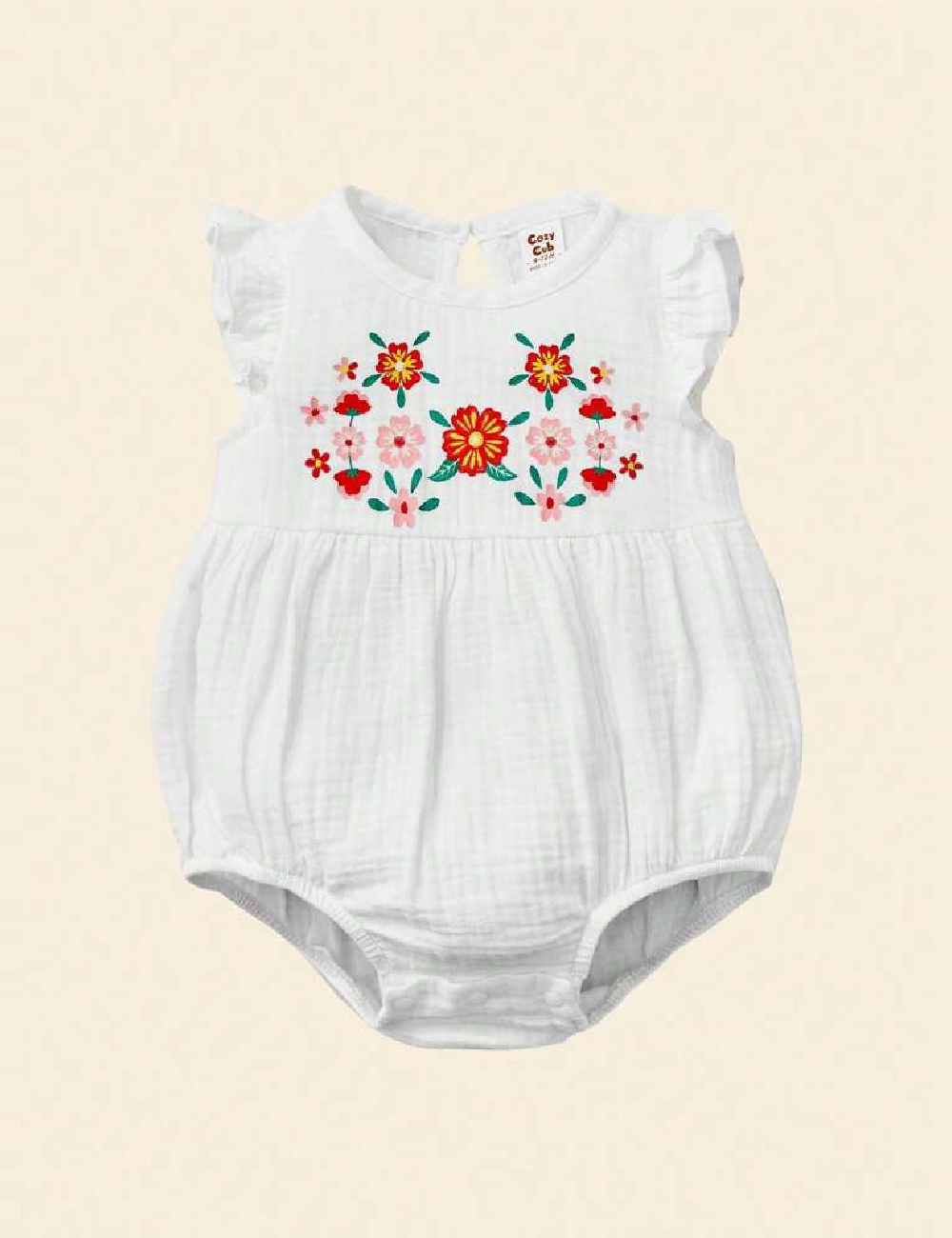 Body CozyCub, alb