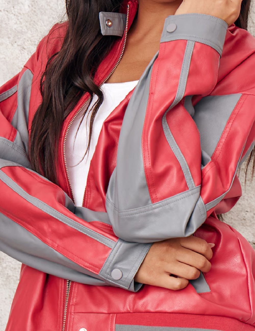 Jacheta PRETTYLITTLETHING, rosu - 1 | YEO