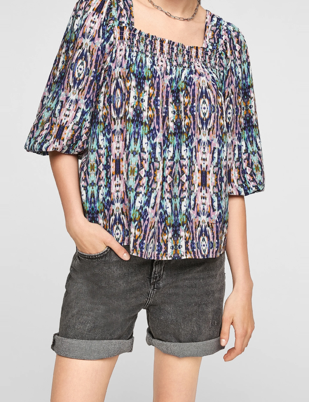 Bluza Q/S, mix culori