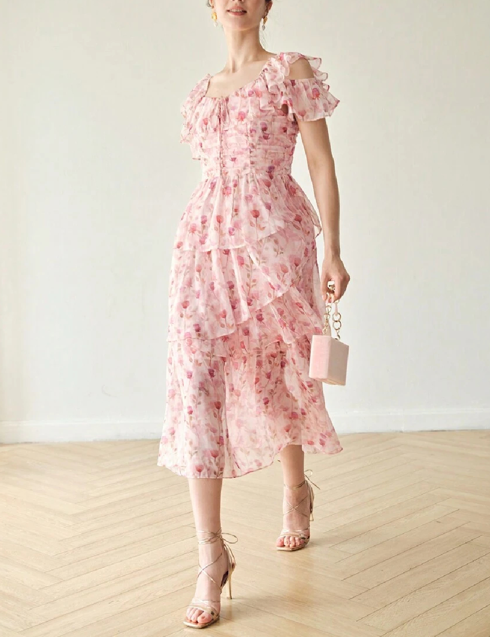 Rochie scurta MOTF, floral print