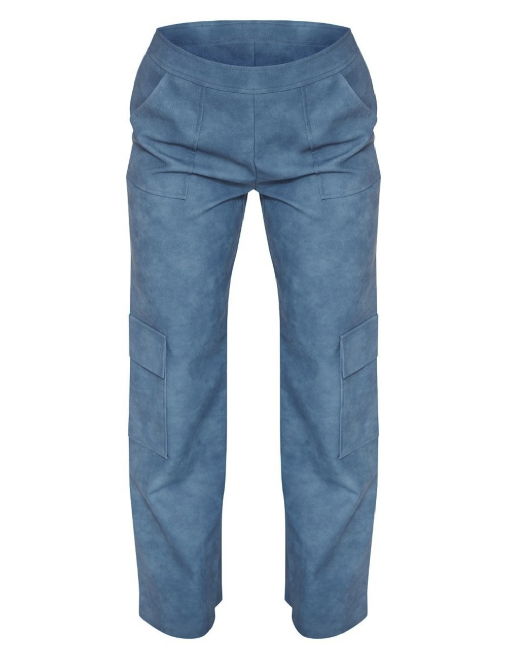 Pantaloni PRETTYLITTLETHING, albastru - 1 | YEO