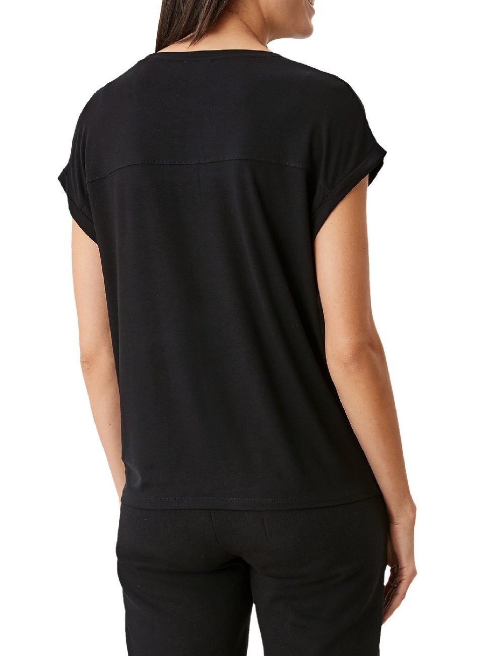 Tricou s.Oliver, negru - 1 | YEO