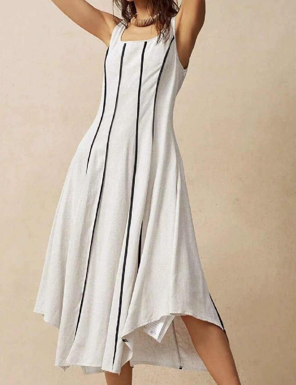 Rochie medie SHEIN, bej
