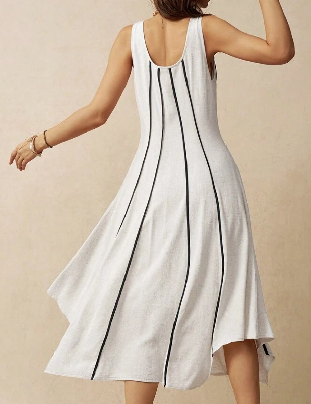 Rochie medie SHEIN, bej - 1 | YEO