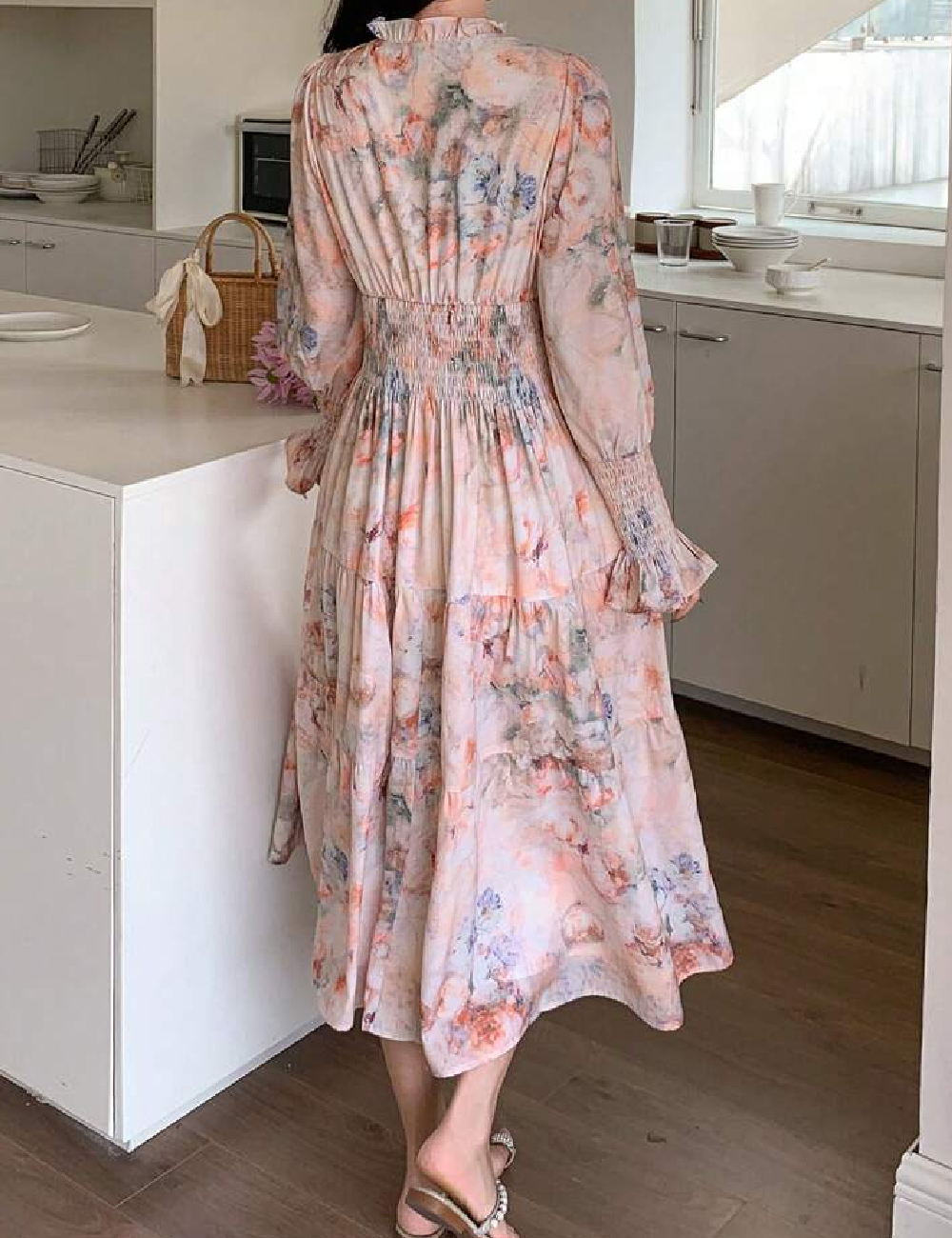 Rochie medie Dazy, mix culori - 1 | YEO