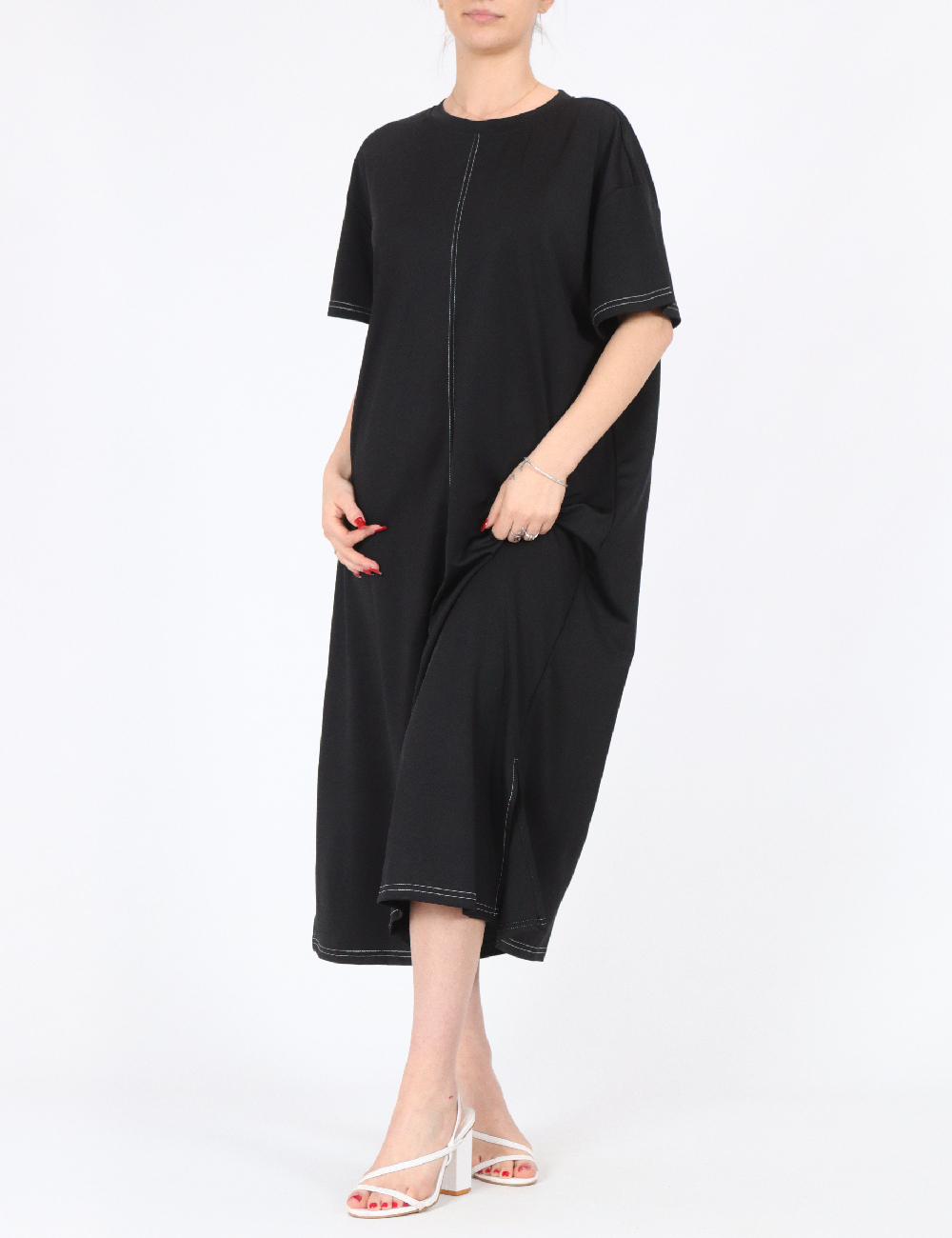 Rochie medie SHEIN, negru