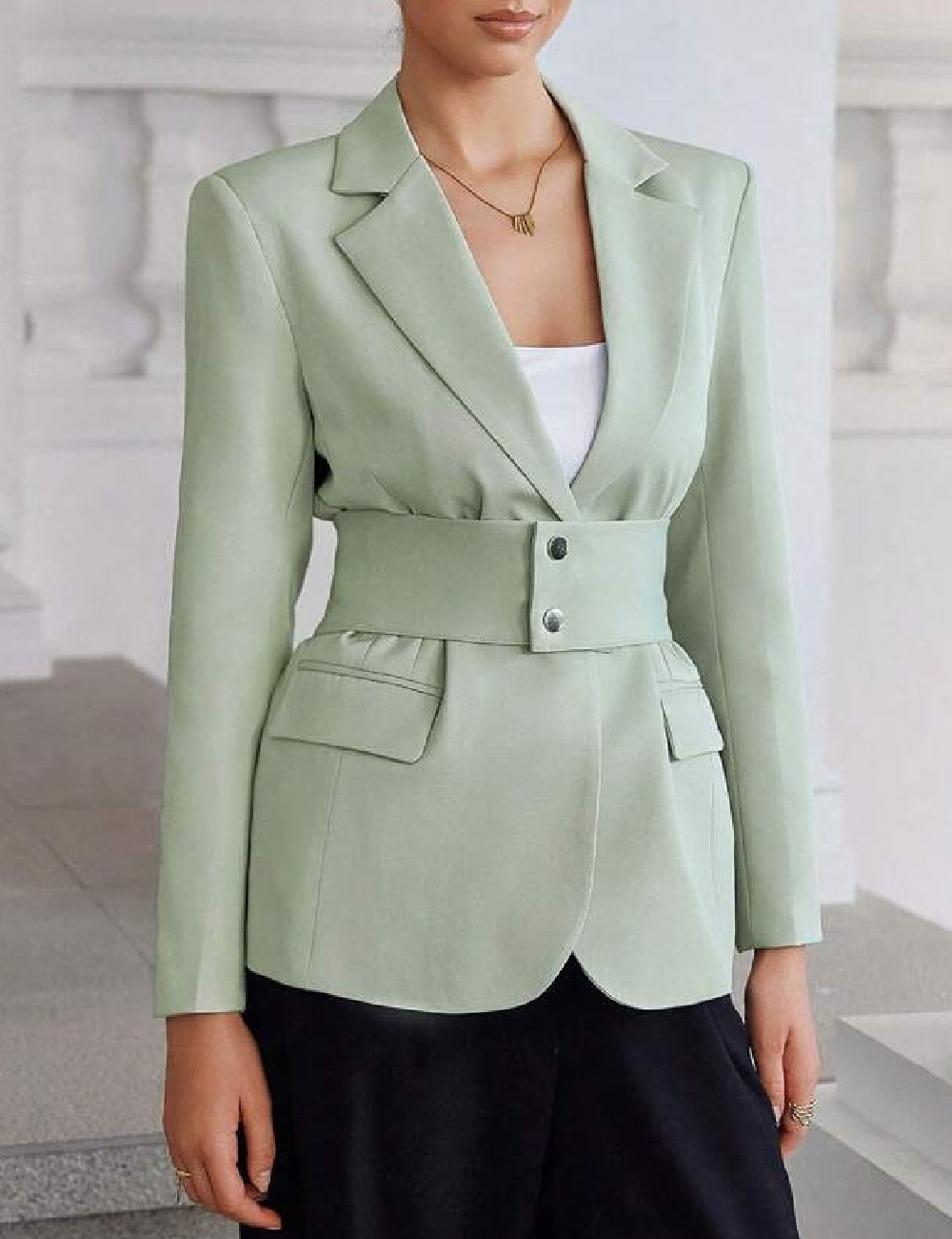 Sacou SHEIN, verde - 1 | YEO