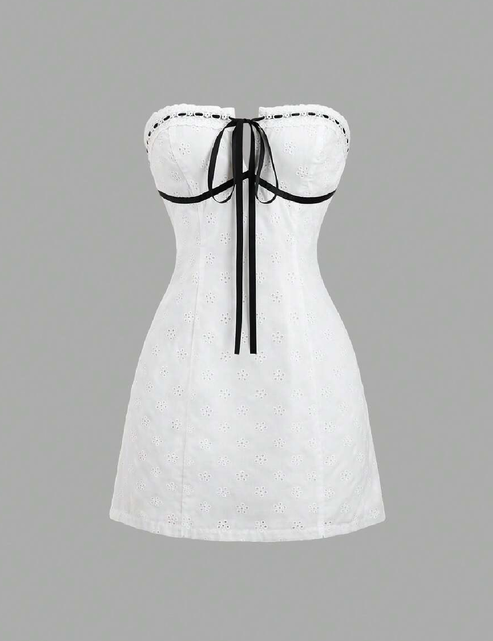 Rochie scurta SHEIN, alb