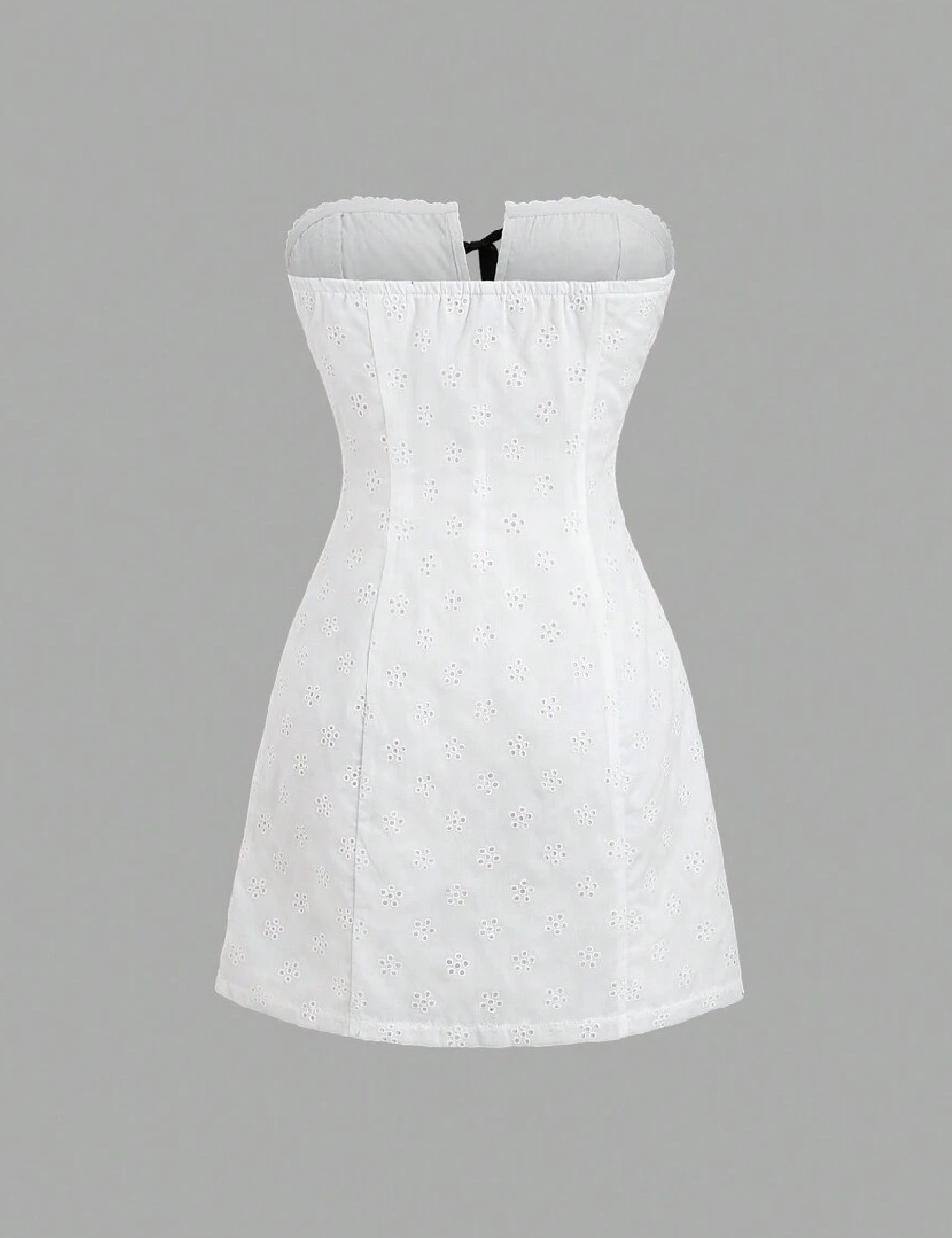 Rochie scurta SHEIN, alb - 1 | YEO