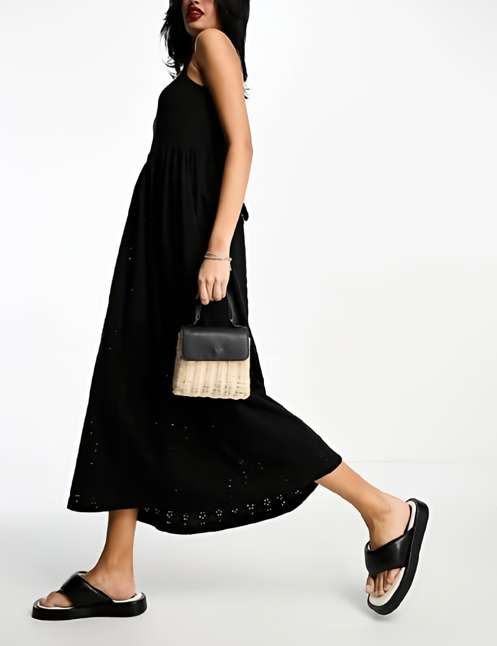 Rochie medie ASOS, negru - 1 | YEO