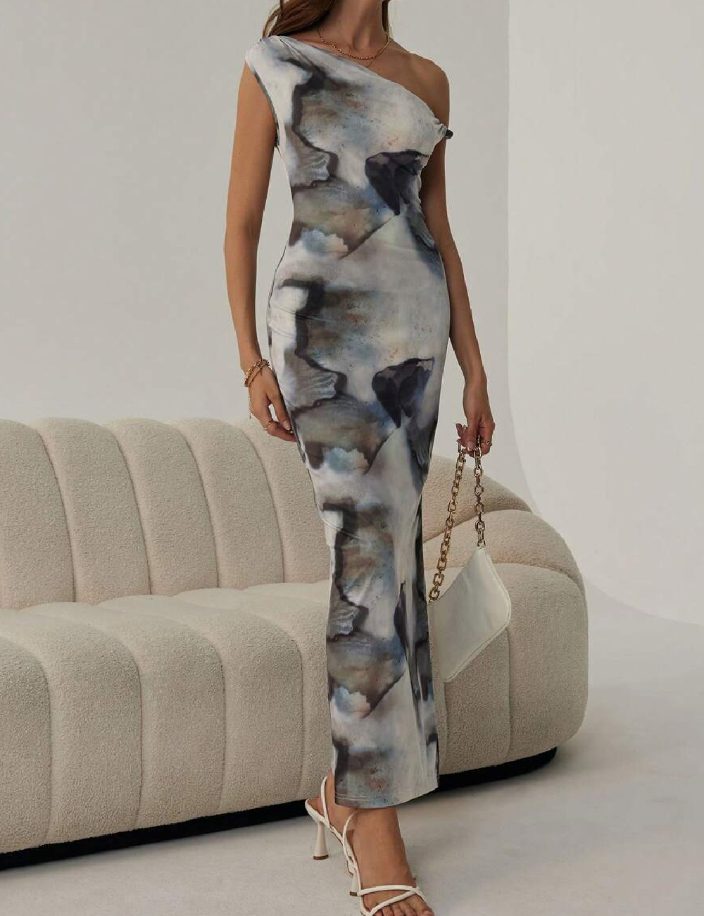 Rochie lunga SHEIN, mix culori