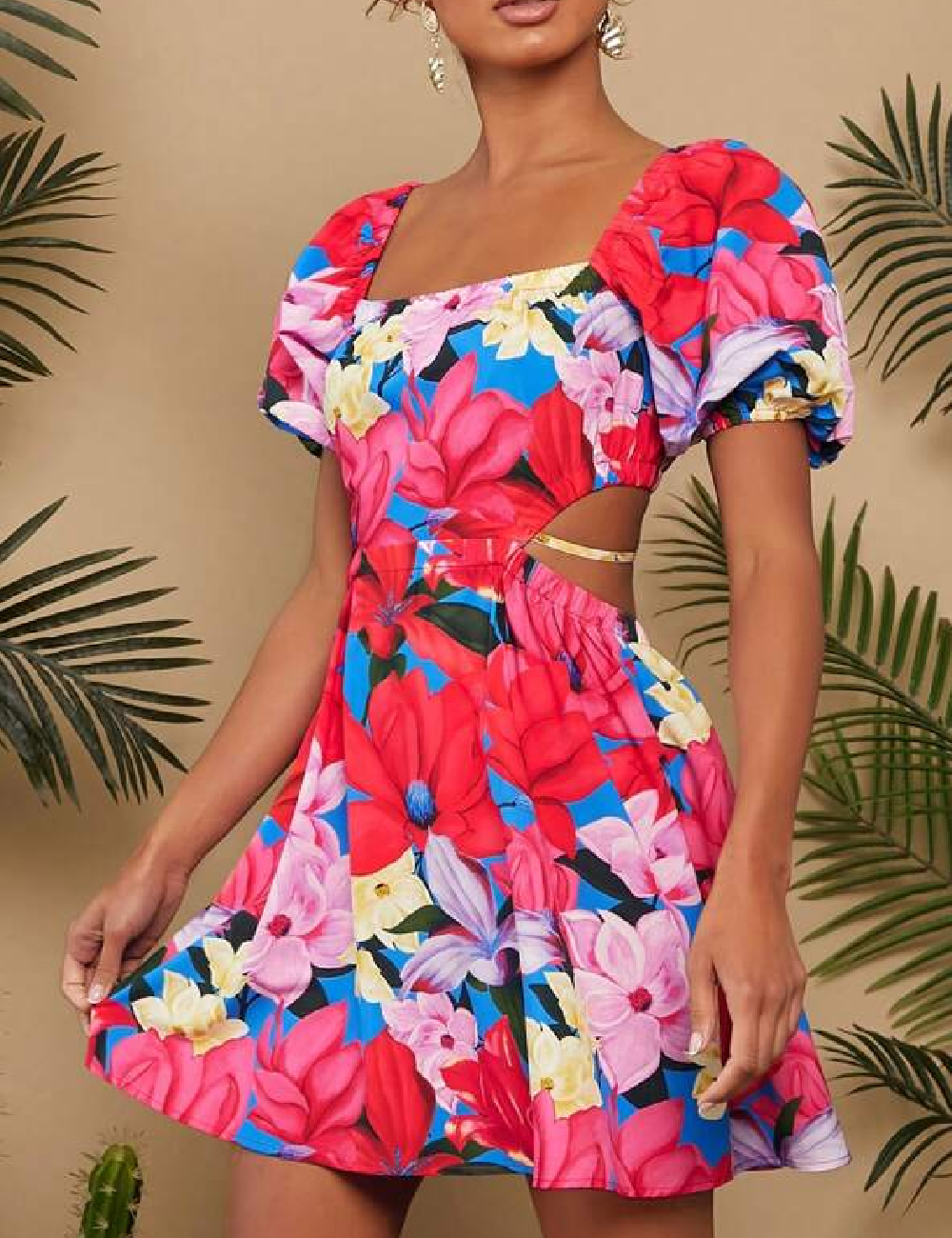 Rochie scurta SHEIN, mix culori